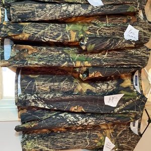 Mossy oak drifit camo shirts